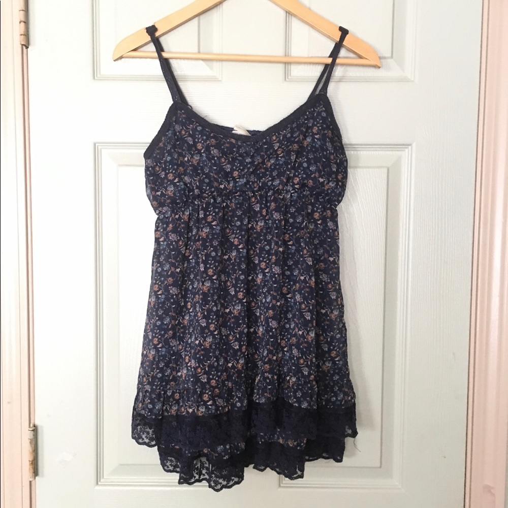 Bluebird Lace tank tops Size S